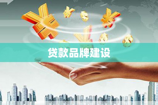 大湖贷款品牌建设