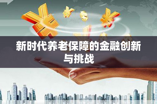 大湖新时代养老保障的金融创新与挑战