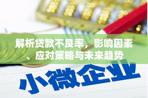 大湖解析贷款不良率，影响因素、应对策略与未来趋势