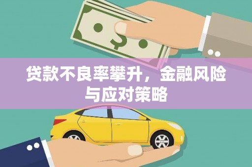 大湖贷款不良率攀升，金融风险与应对策略