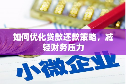 大湖如何优化贷款还款策略，减轻财务压力