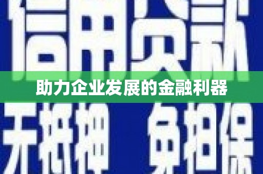 大湖助力企业发展的金融利器