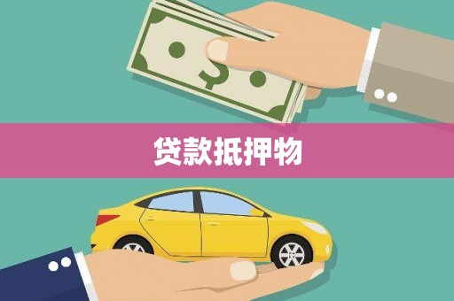 大湖贷款抵押物