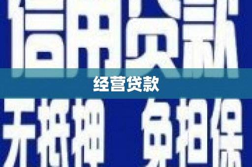 大湖经营贷款