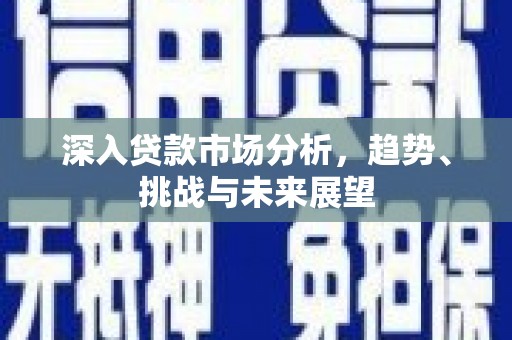 大湖深入贷款市场分析，趋势、挑战与未来展望