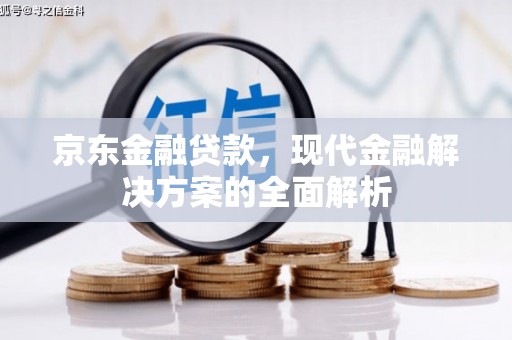 大湖京东金融贷款，现代金融解决方案的全面解析