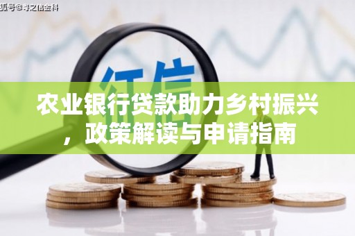 大湖农业银行贷款助力乡村振兴，政策解读与申请指南