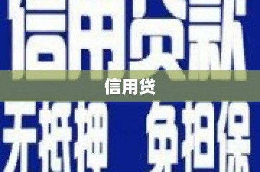 大湖信用贷
