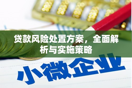 大湖贷款风险处置方案，全面解析与实施策略
